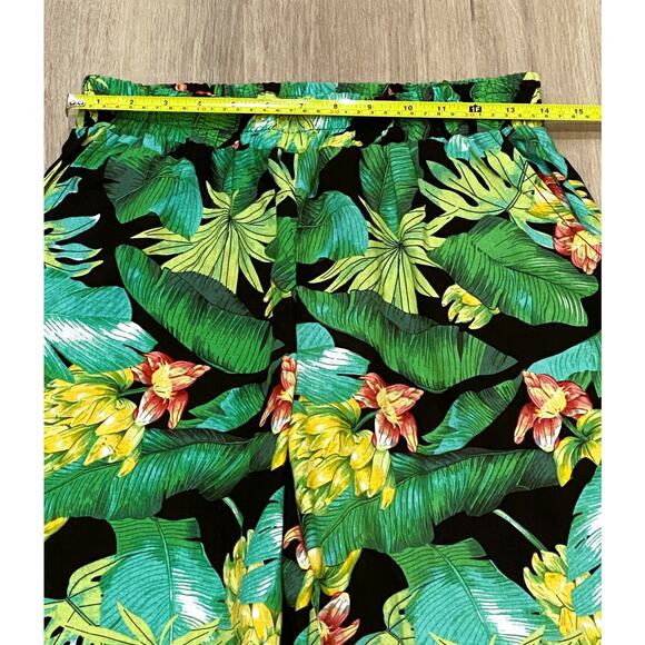 NICOLE MILLER New York Floral Wide Leg Pants Size Small - Picture 8 of 10